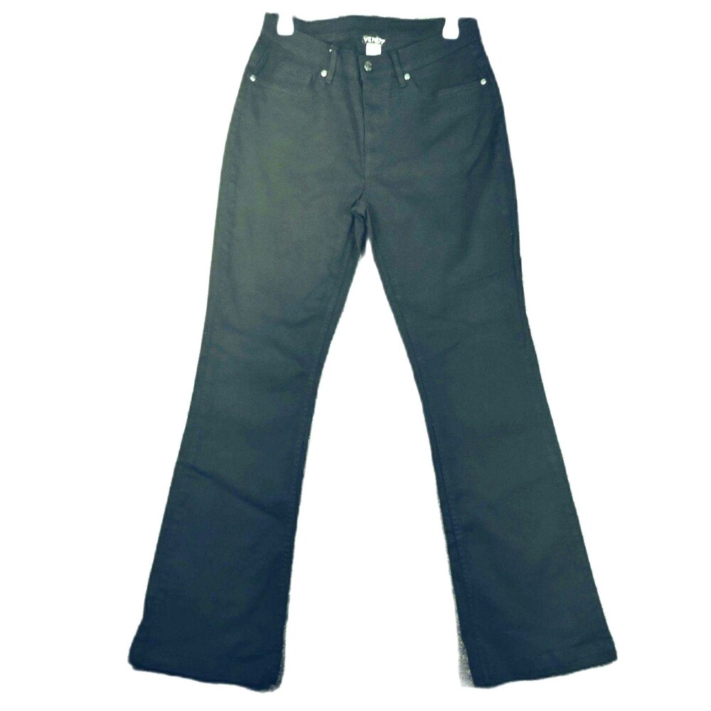 Venus Black Jeans Women's 12R Boot Cut Stretch Button Zip Fly 5 Pocket nwot